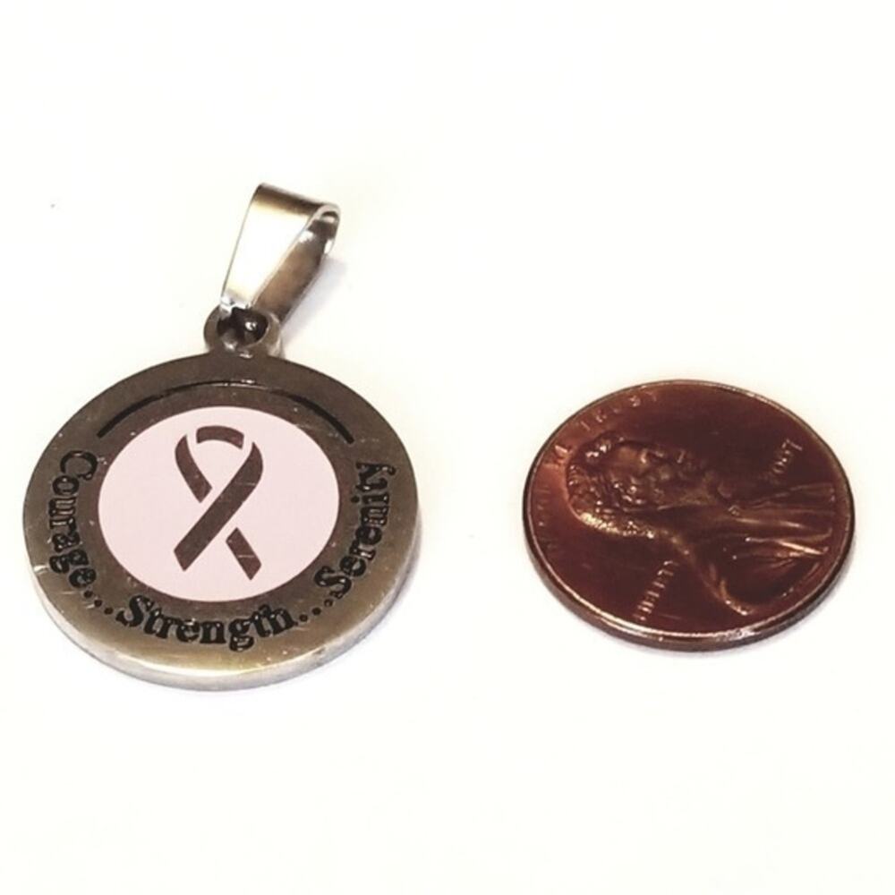 New stainless steel‎ pink pendent